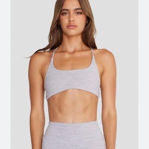 CSB serenity Lexi grey marl sports bra